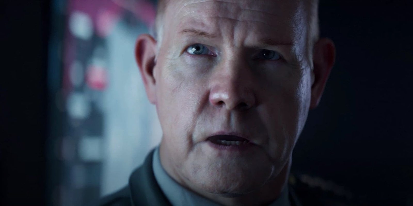 Screenshot of Gen. Shepherd telling Laswell the quote about Hassan being "gift-wrapped" in COD Modern Warfare 2.