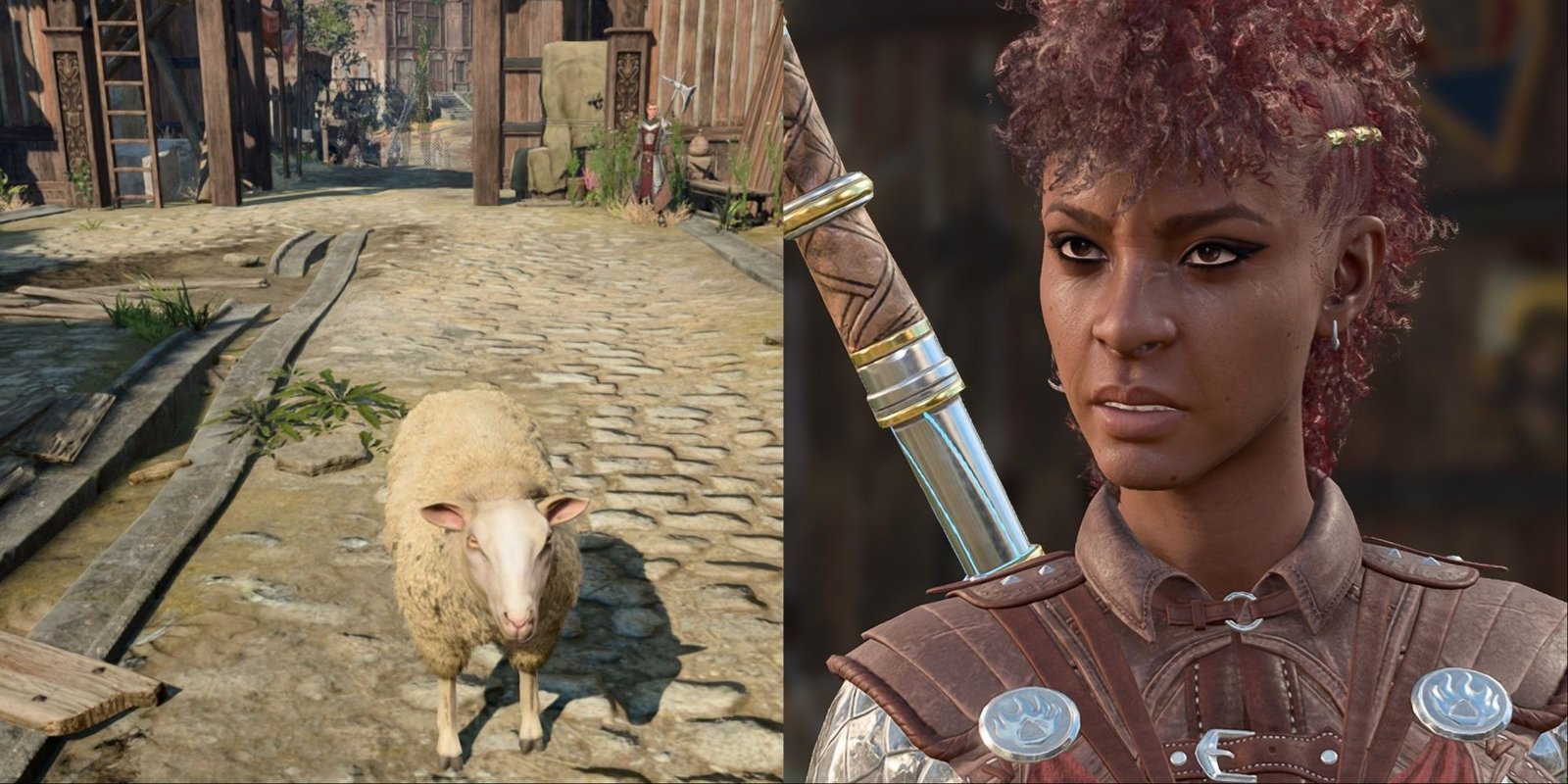 Polymorphed Sheep Walks Through South Span Checkpoint And Flaming Fist Guard