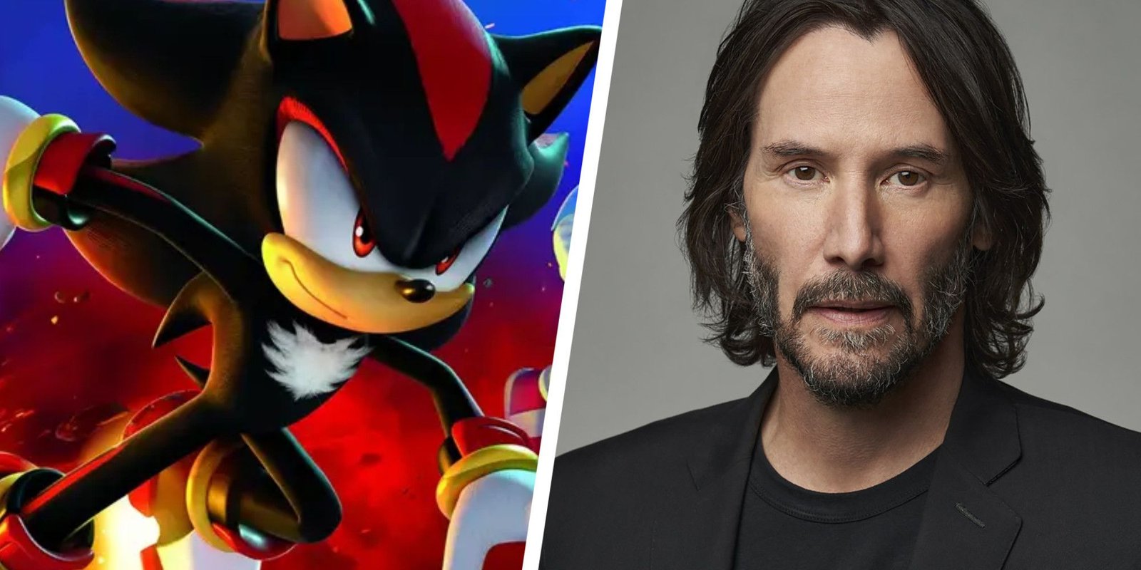 Shadow the Hedgehog and Keanu Reeves