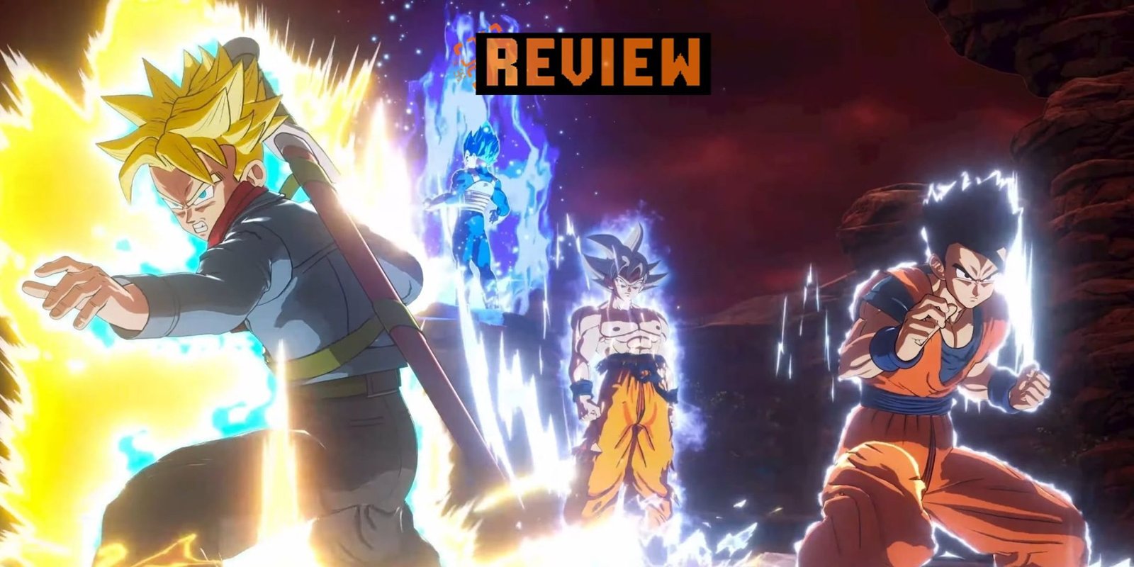 A review card for Dragon Ball: Sparking Zero.