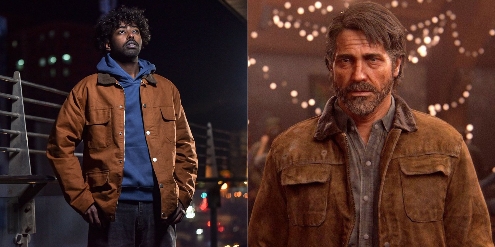 insert coin the last of us jacket, and joel in the last of us part 2