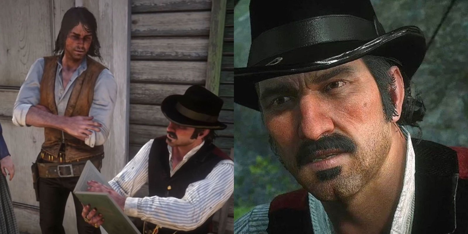 Red Dead Redemption 2 Dutch Details Featured Split Image