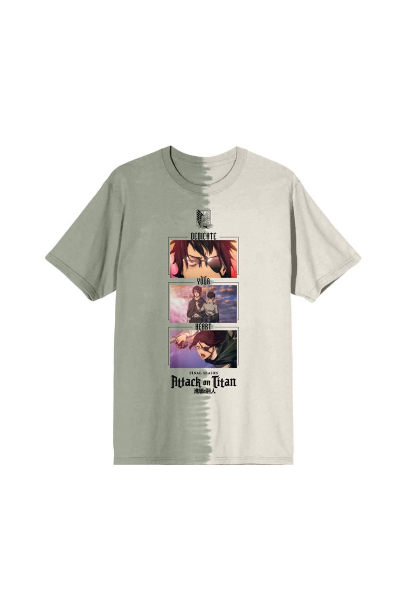 Attack On Titan Final Season Dedicate Your Heart Adult T-Shirt