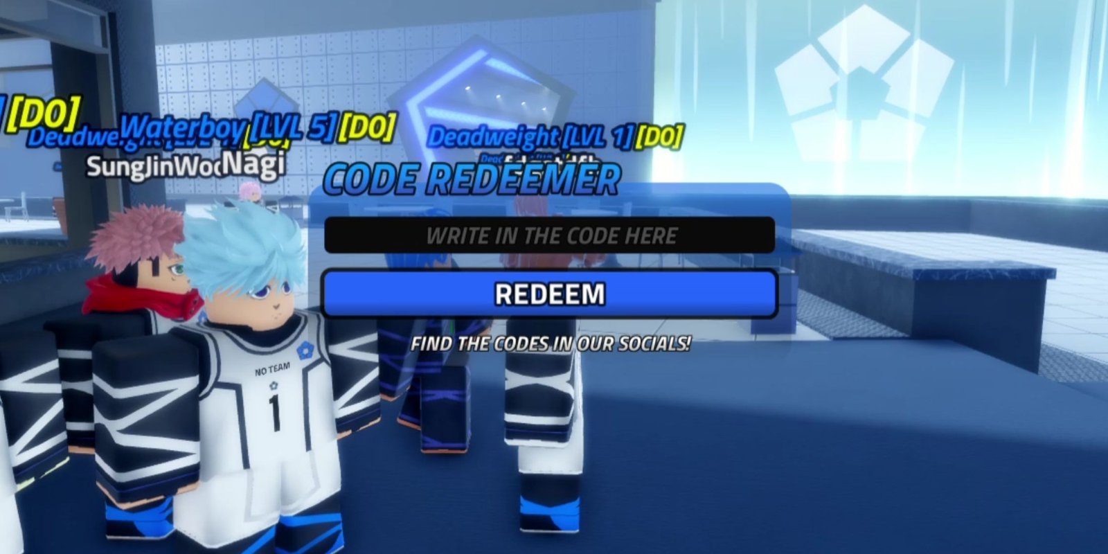 Vision the codes tab