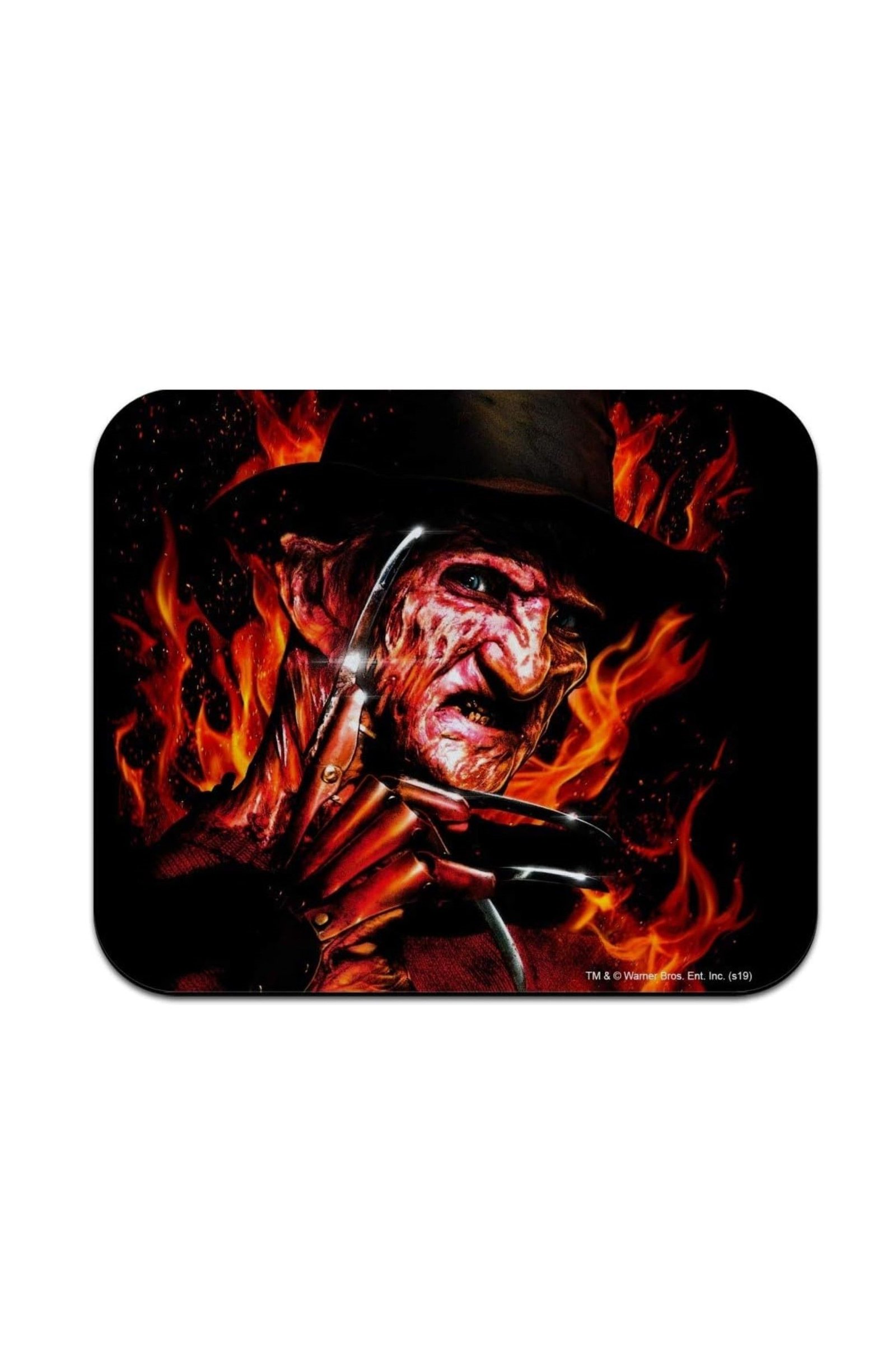 A Nightmare on Elm Street Freddy's Fire Mouse Pad