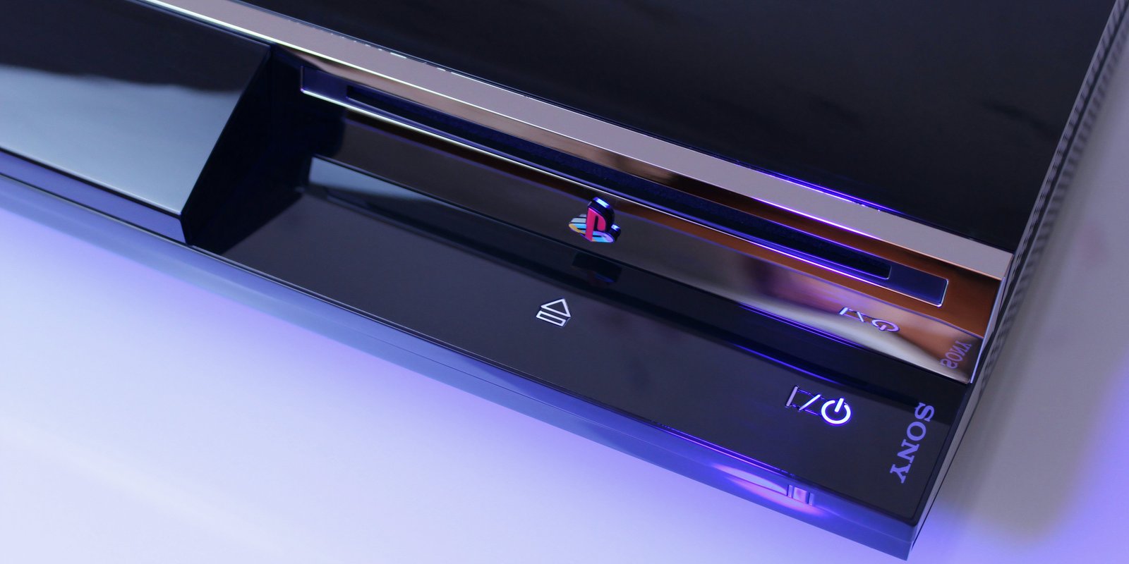 playstation 3 stylistic photo blue light