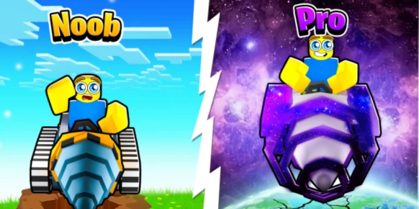 Drill Block Simulator character