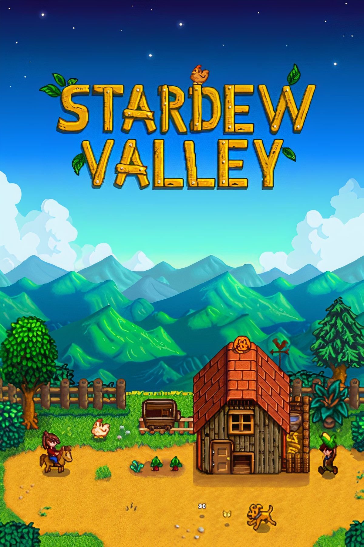 فن غلاف صفحة علامة Stardew Valley