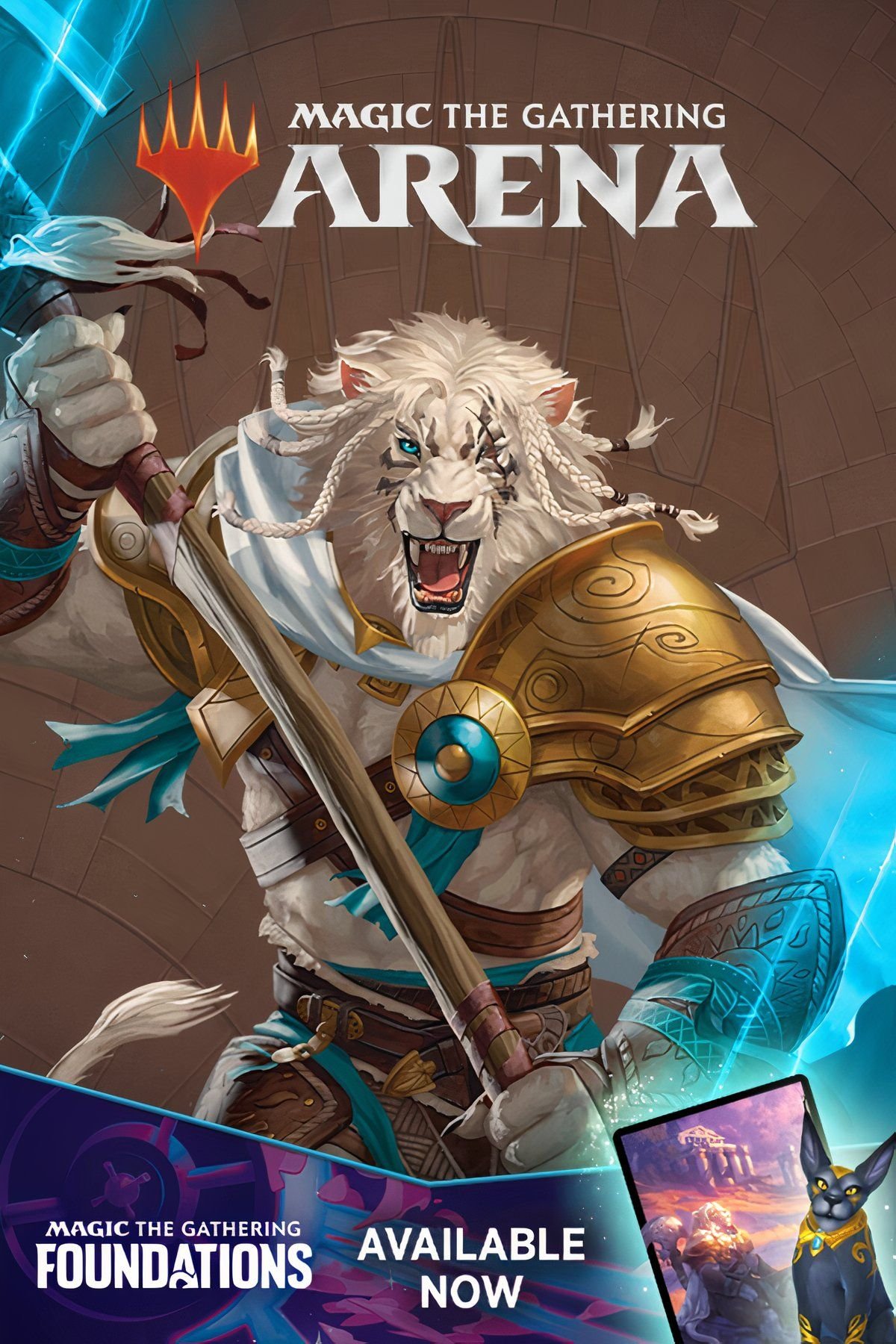 السحر: فن غلاف صفحة علامة The Gathering Arena
