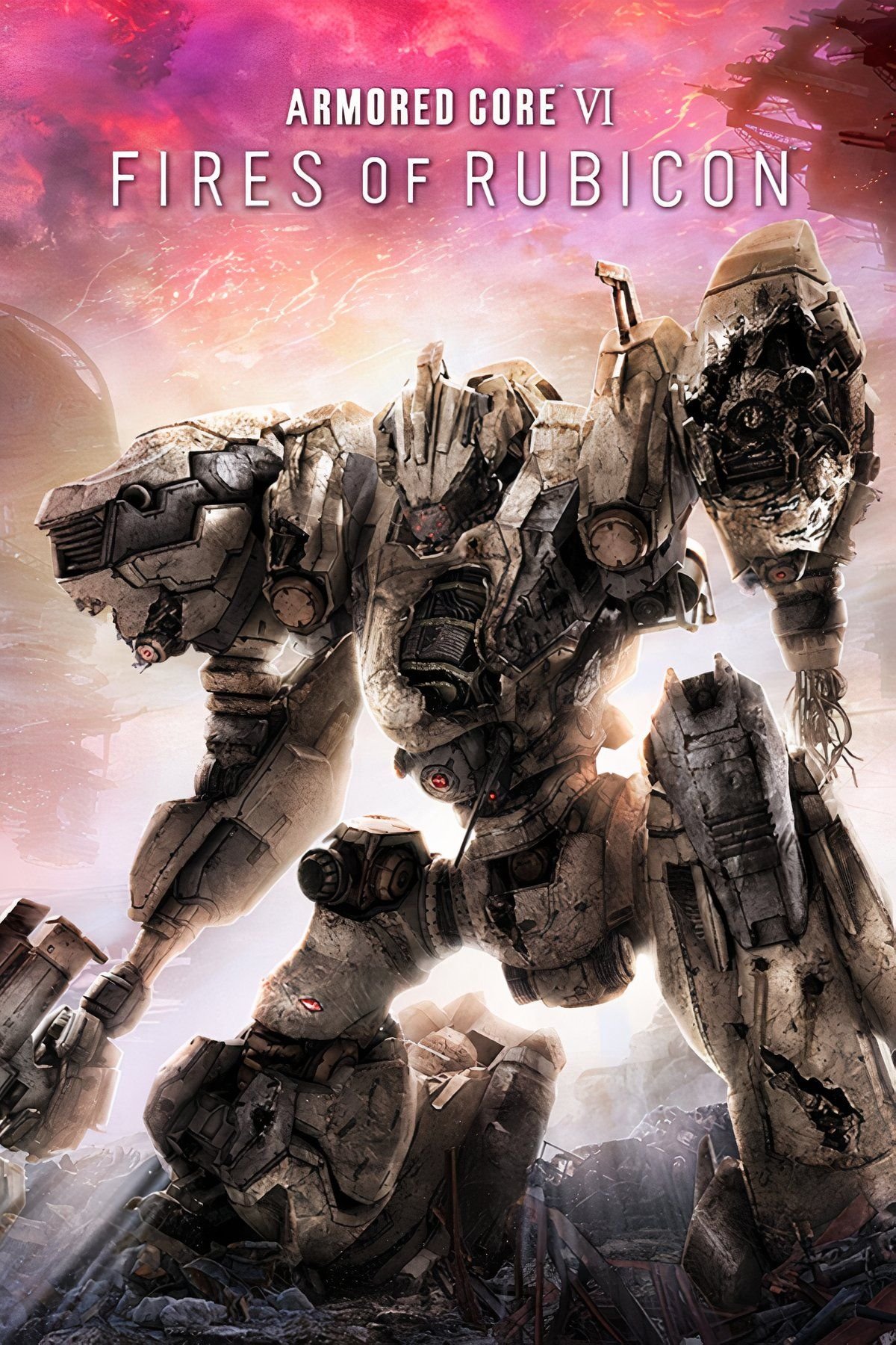Armored Core 6: فن غلاف صفحة علامة Rubicon