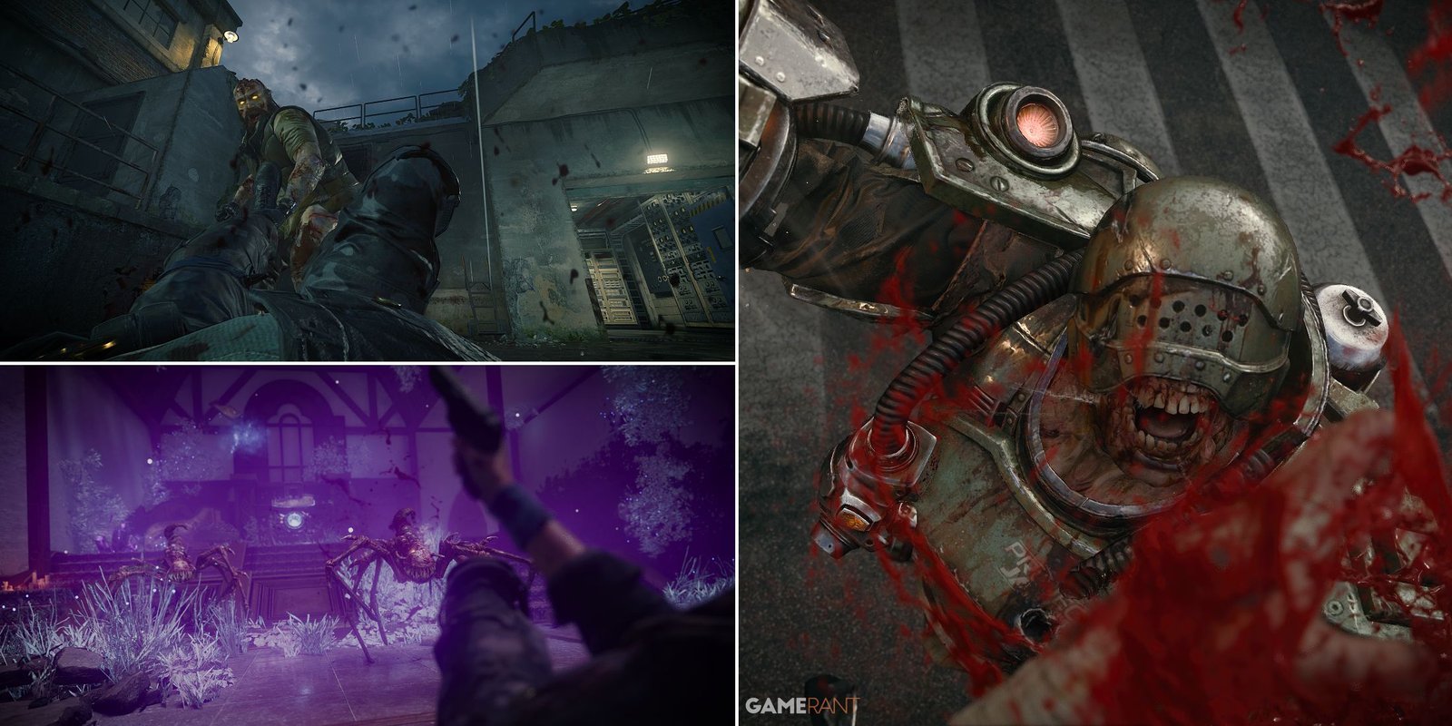 صورة مقسمة تعرض خاتمة Black Ops 6 Zombies