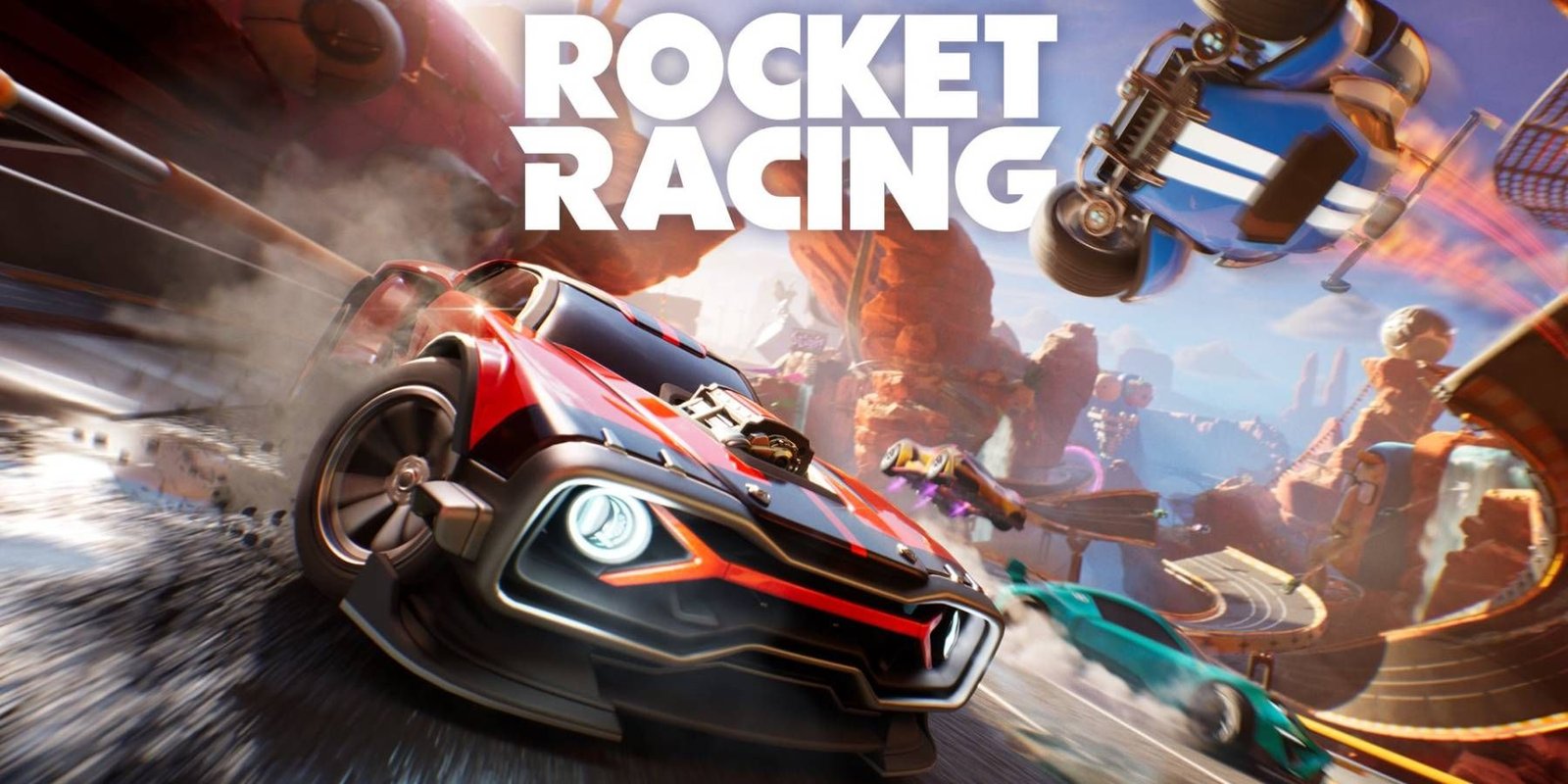 عنوان فني لـ Rocket Racing من Fortnite