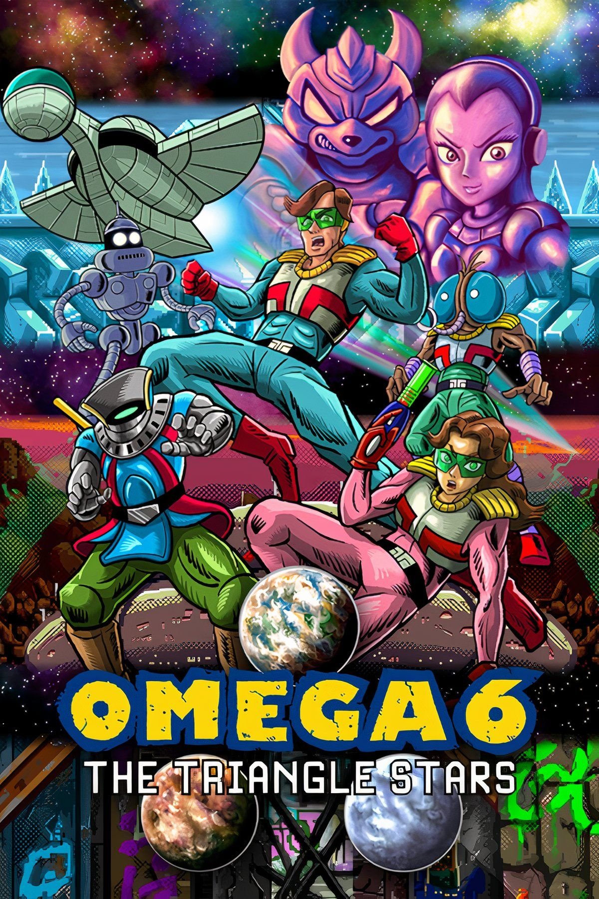 Omega 6 The Triangle Stars Tag Page Cover Art