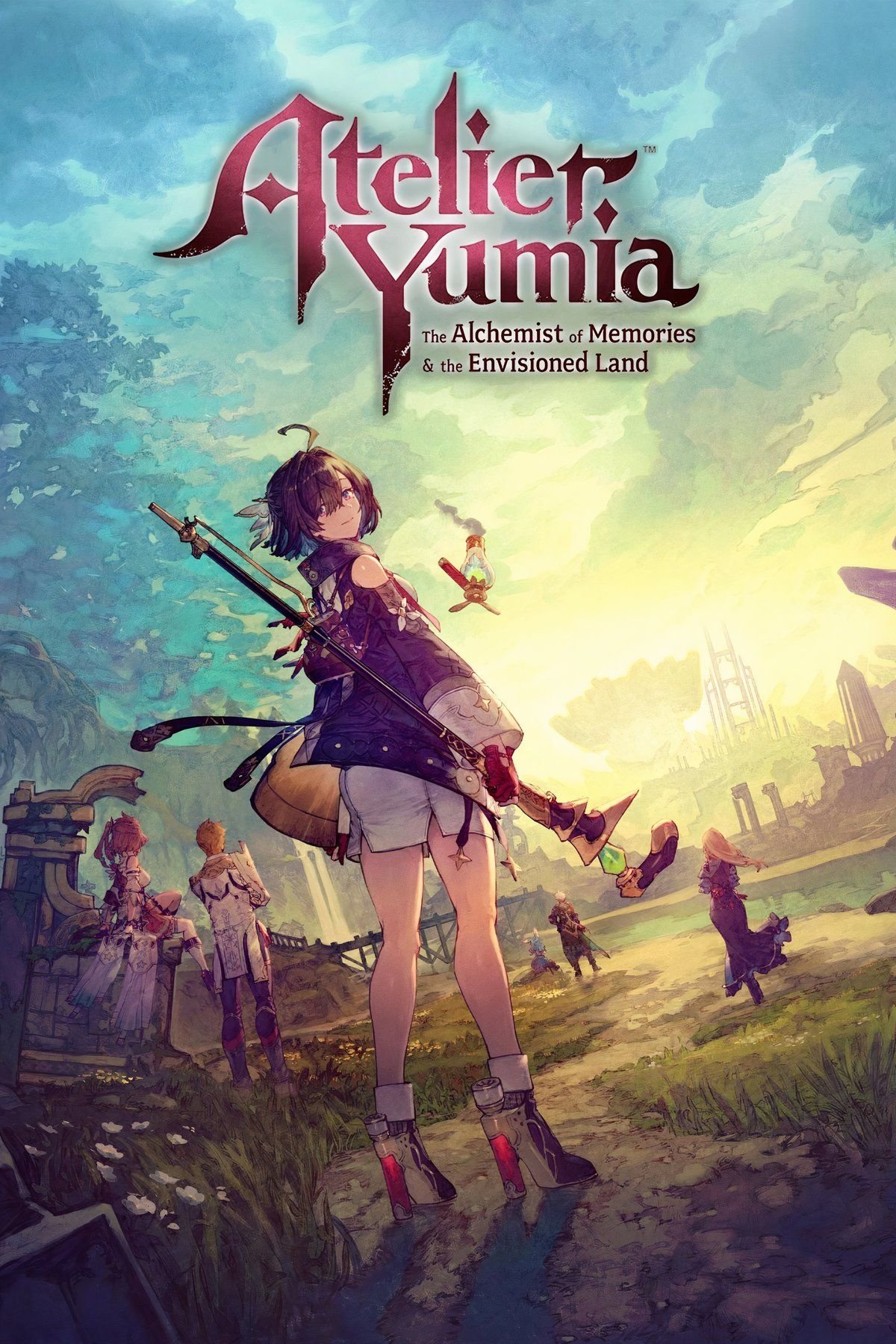 Atelier Yumia: The Alchemist of Memories & The Coverted Land Tag Page Cover Art