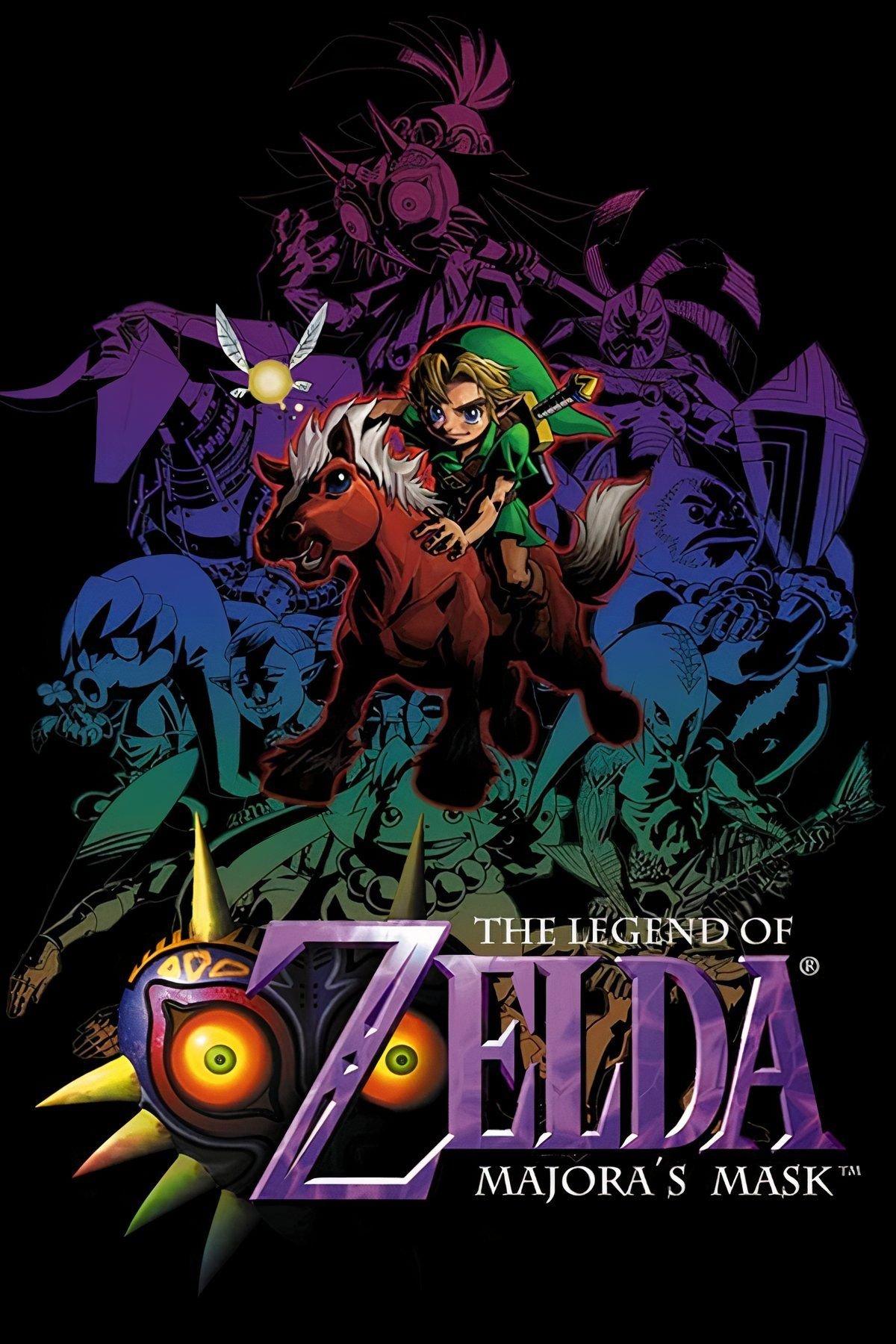 The Legend of Zelda: Majora's Mask Page Page Cover Art