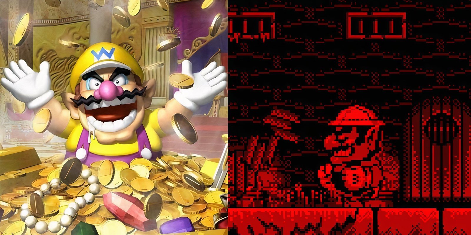 Nintendo Wario vs WarioWorld on Virtual Boy
