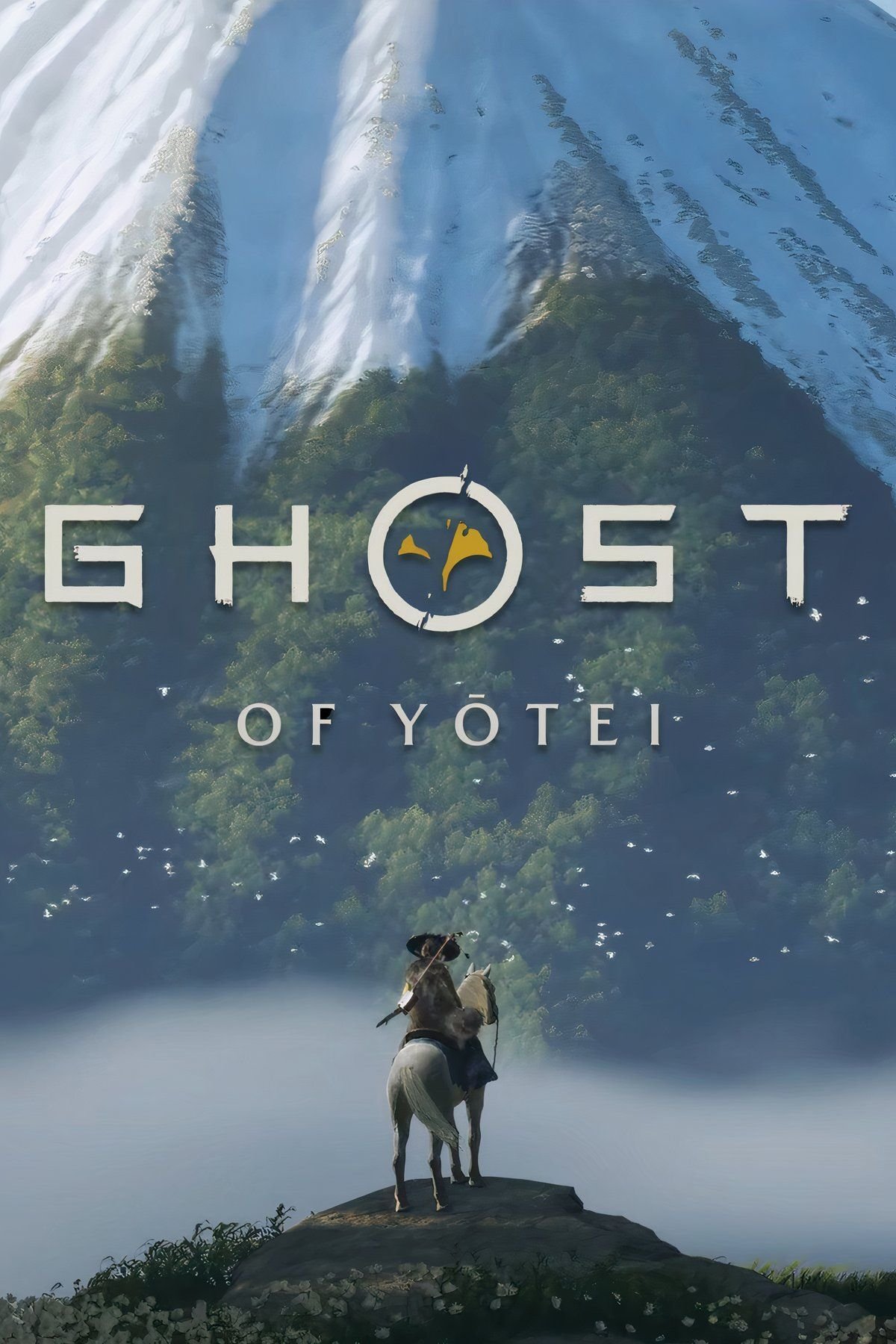 Ghost of yōtei صفحة علامة غطاء الفن