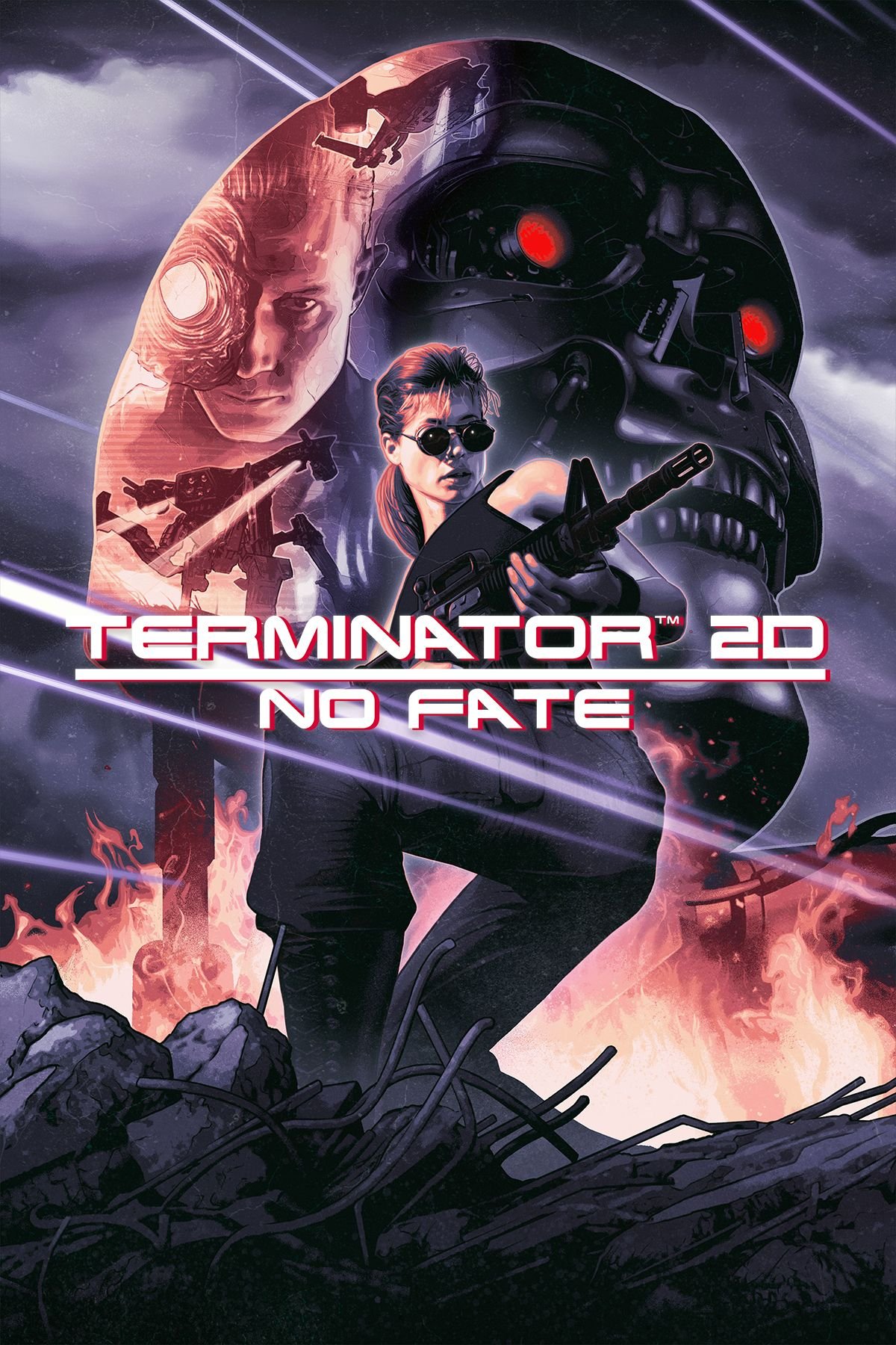 Terminator 2d لا يوجد صورة لصف صفحة مصير