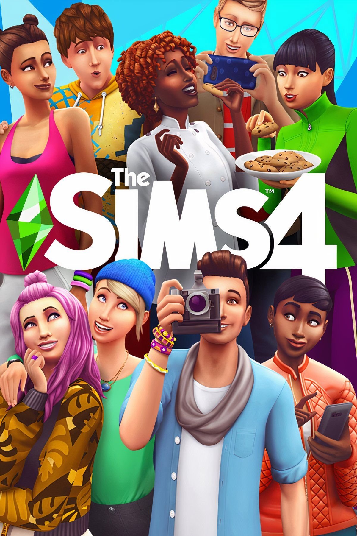فن تغطية صفحة Sims 4