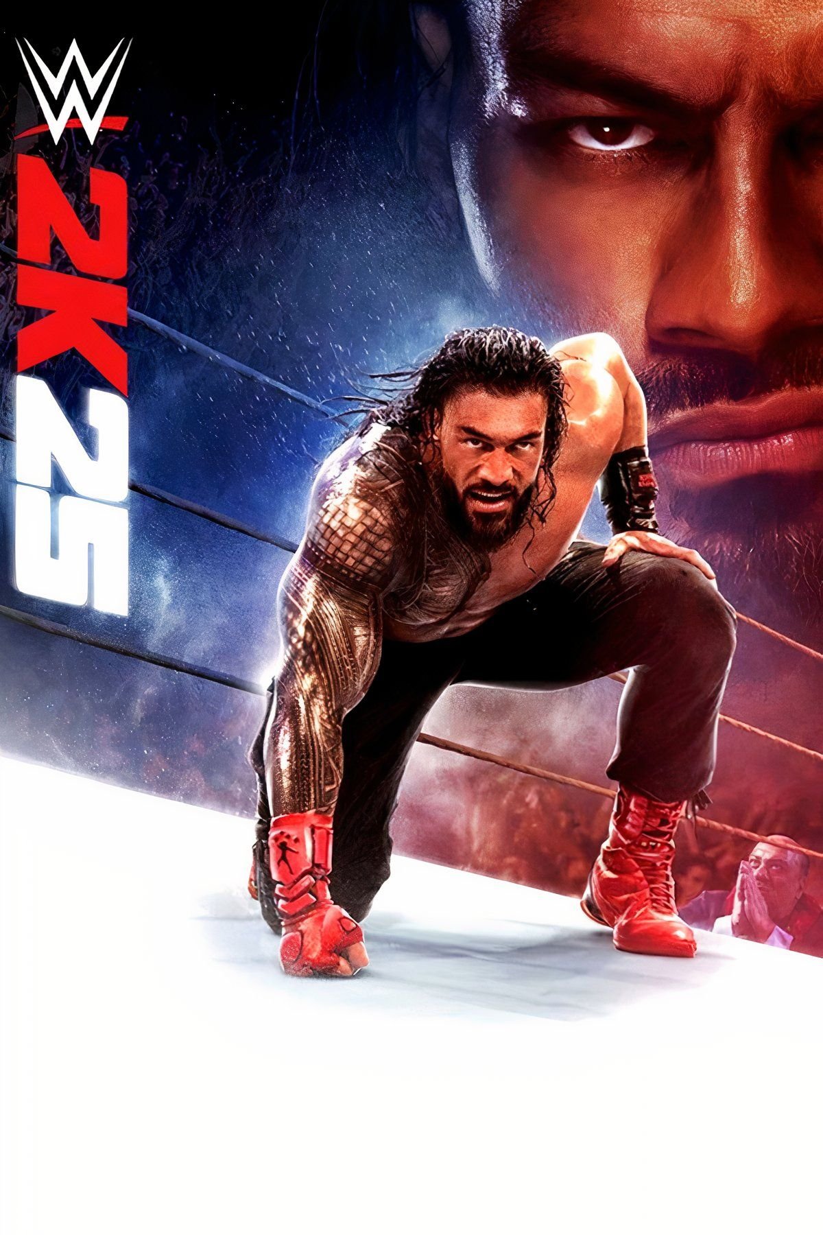 WWE 2K25 صفحة تغطية صفحة العلامة