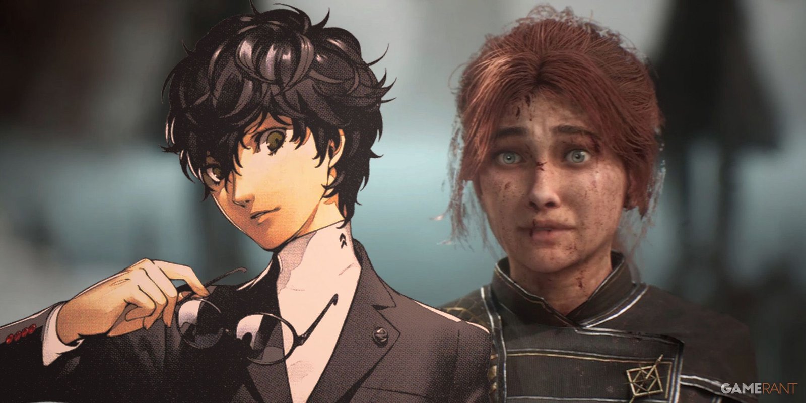 Clair Gbfort Expedition 33 Maelle بجانب Persona 5 Joker 2x1 Composite