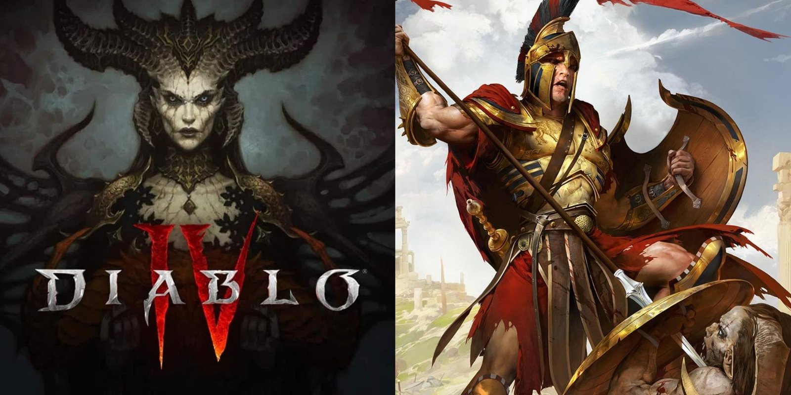 Diablo 4's Lilith و Spartan من Titan Quest.jpg