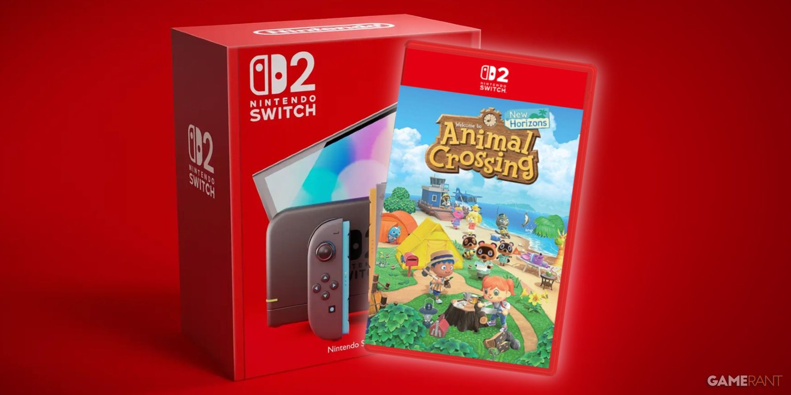 Nintendo Switch 2 Animal Crossing Horizon جديد