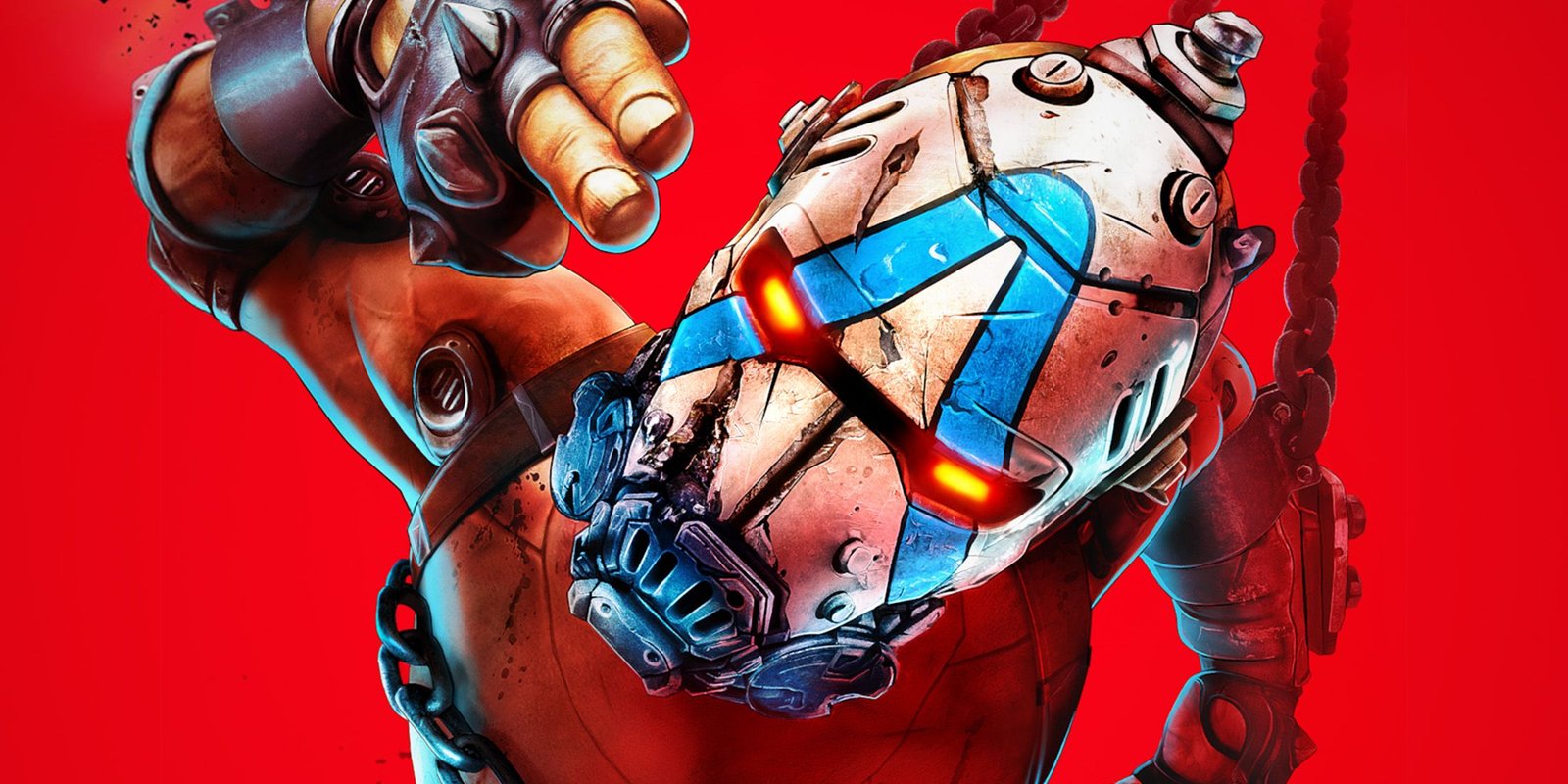 Borderlands 4 Red Cover Artwork 2x1 Landscape Crip Clean No Logo