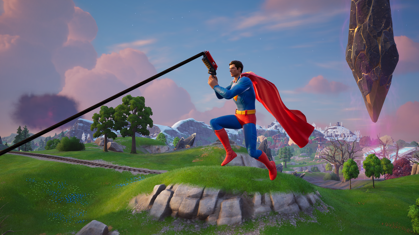 مسافة السفر دون لمس الأرض باستخدام Wingshot Grappler