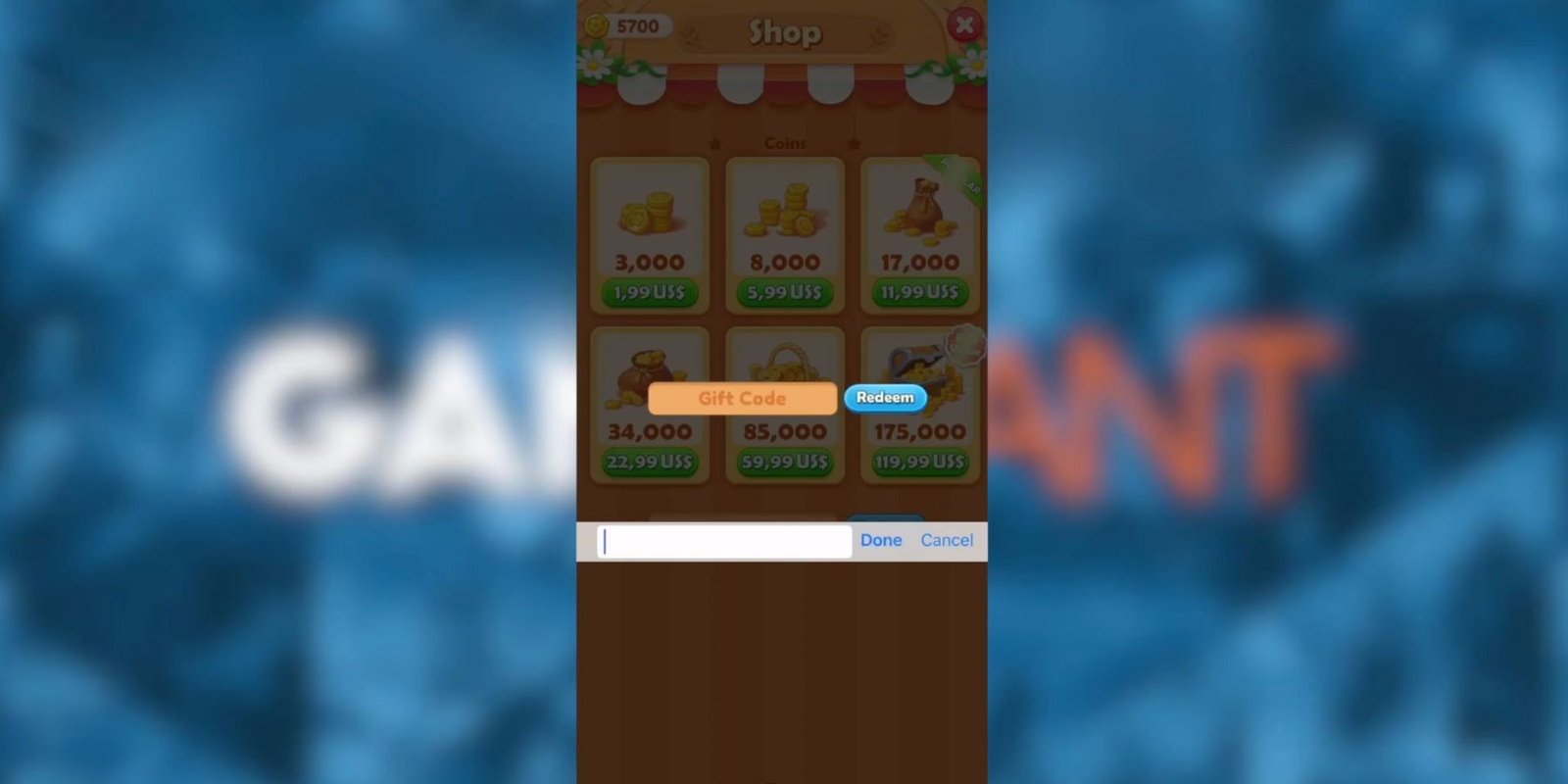 تخطي BO Mobile: زر الرموز