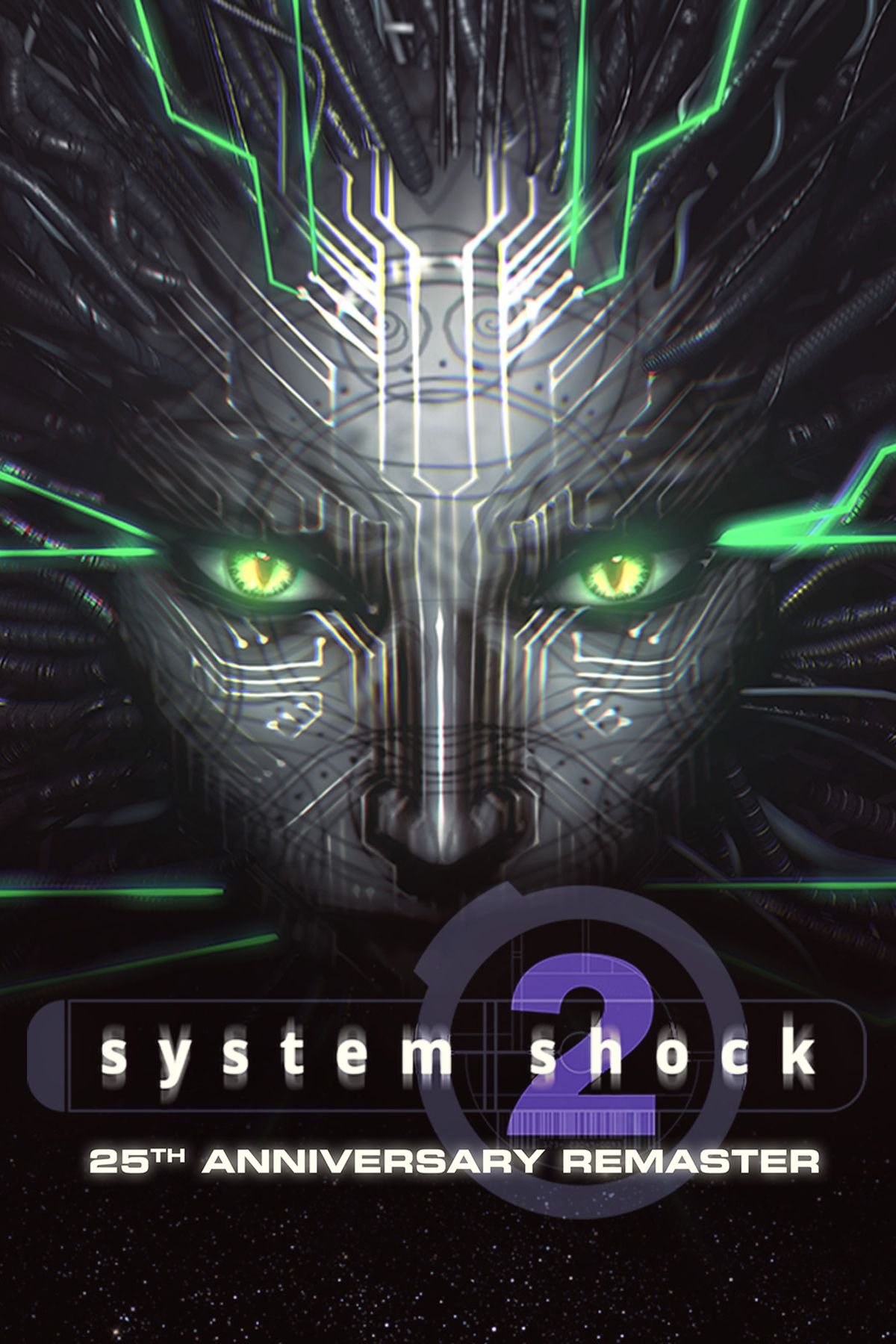 System Shock 2 25th Remaster Tag Page Cover Art