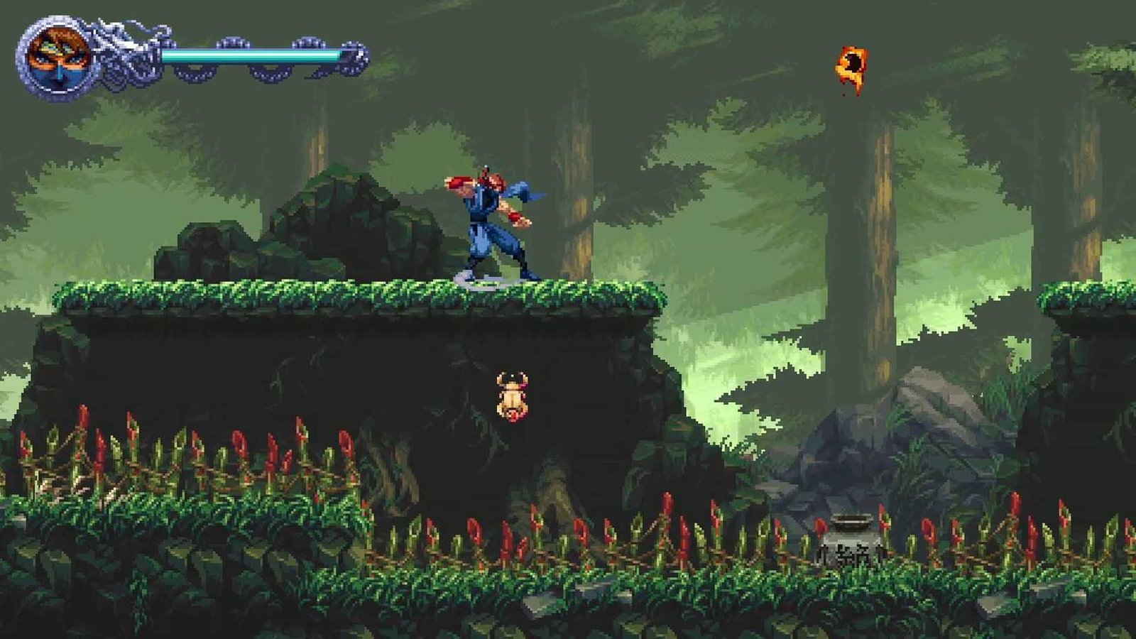 Ninja Gaiden Ragebound_act 1_golden Scarab 4