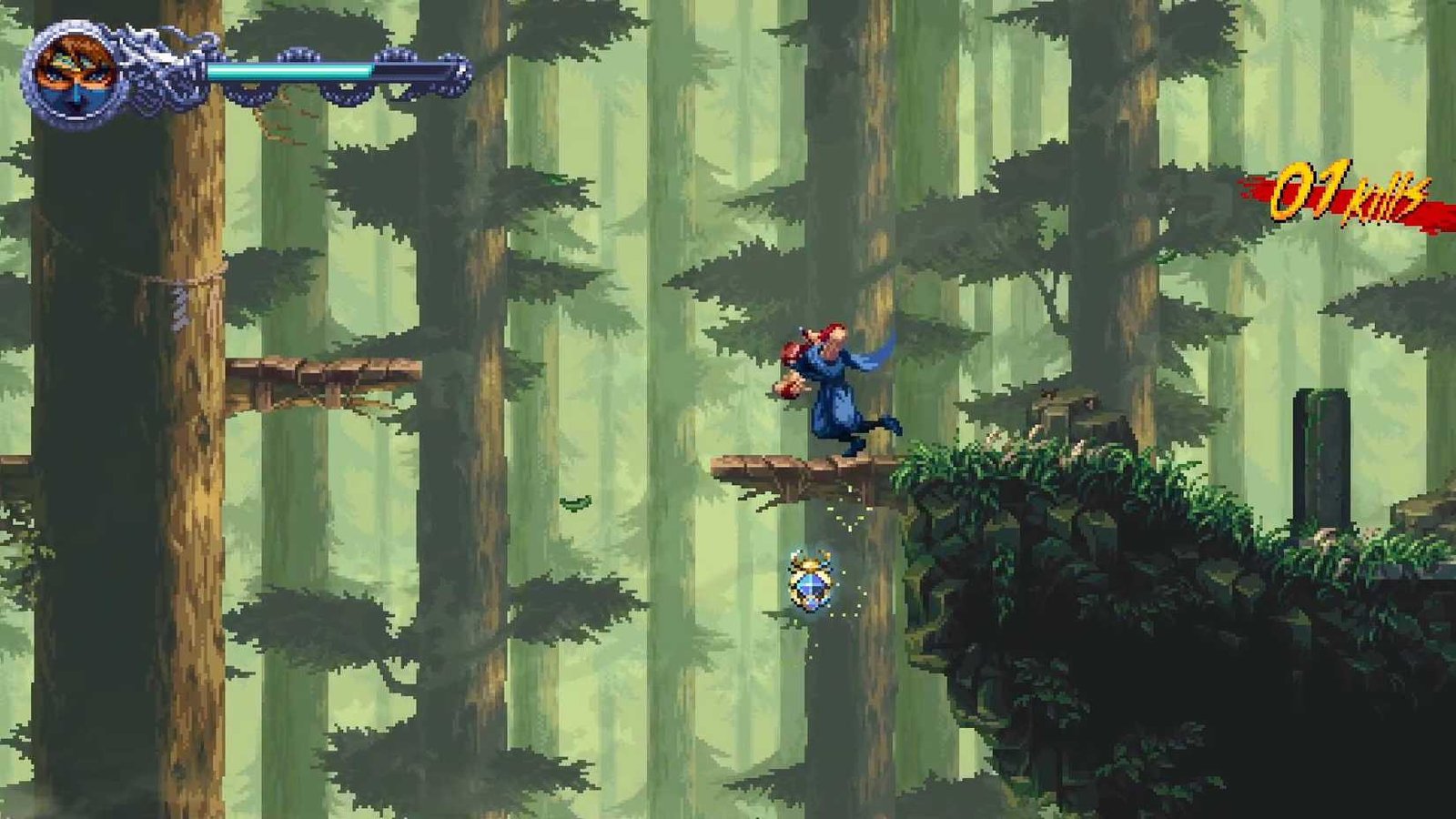 Ninja Gaiden Ragebound_act 1_Golden Scarab 6