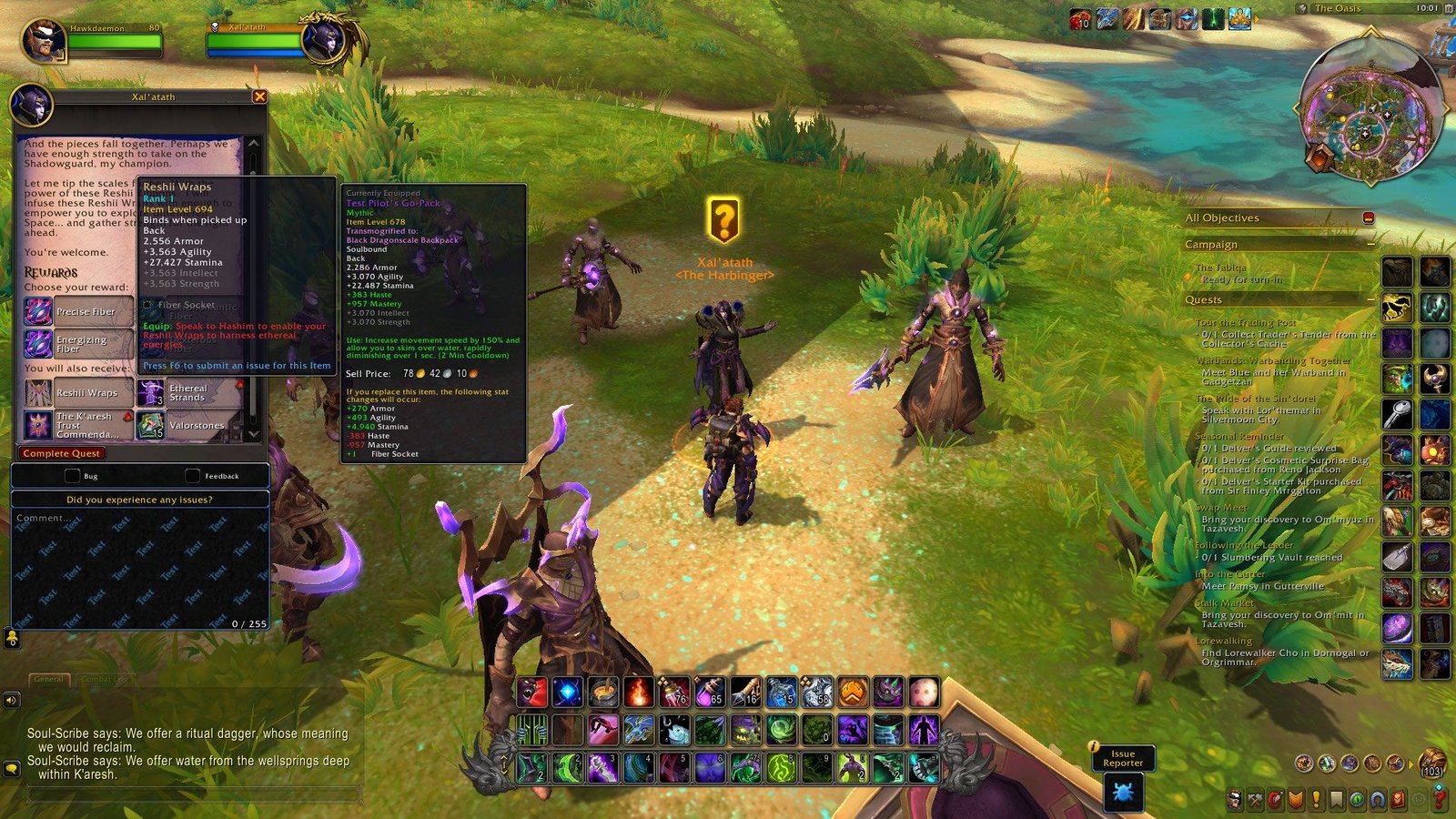 World of Warcraft كيفية الحصول على Reshii لفات 1