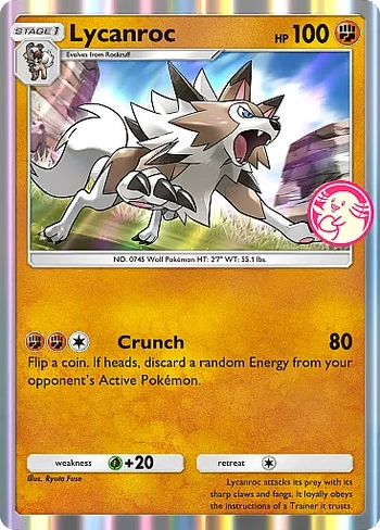 Pokemon-TCG-Pocket-Promo-A-68-Lycanroc