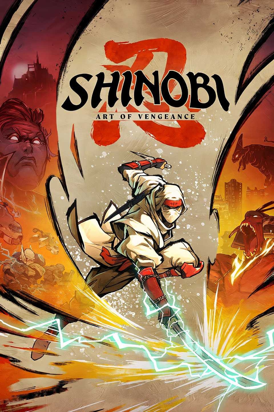 Shinobi: Art of Vengeance Tag Page Cover Art