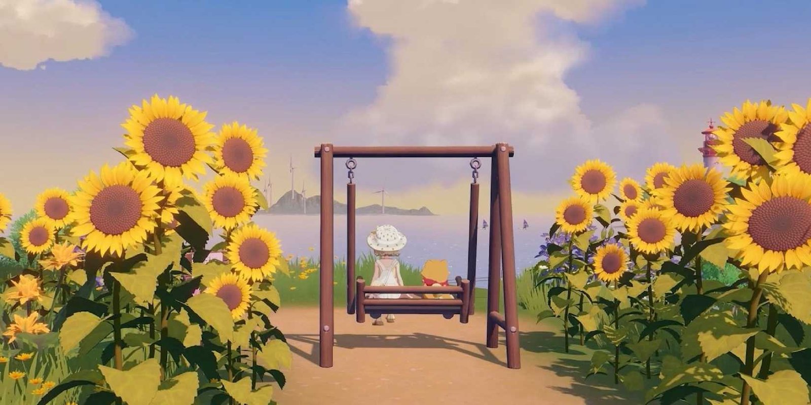 Starsand-Island-Swing-With-Dog