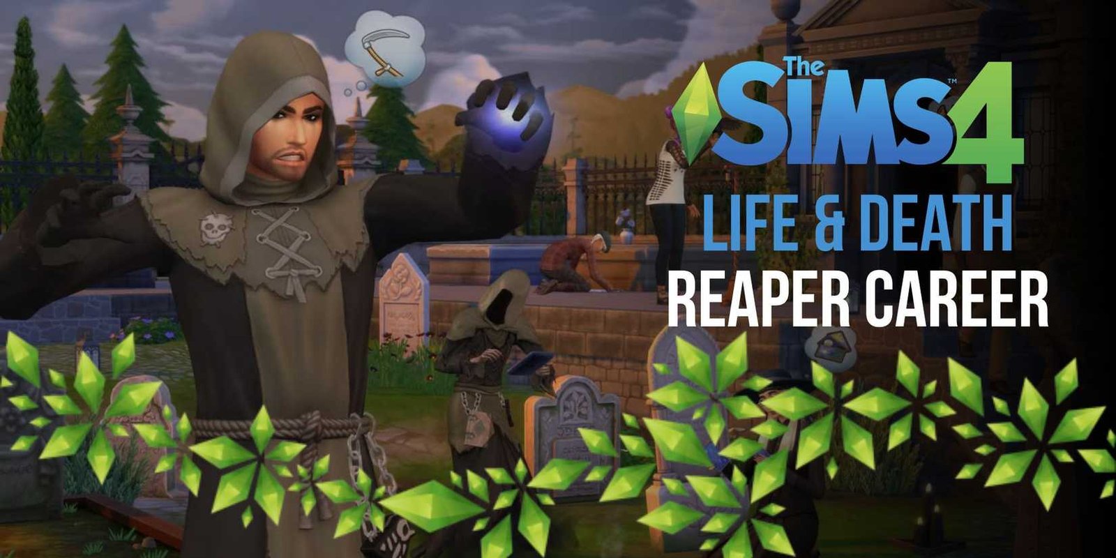 سيمز 4 الحياة والموت مهنة