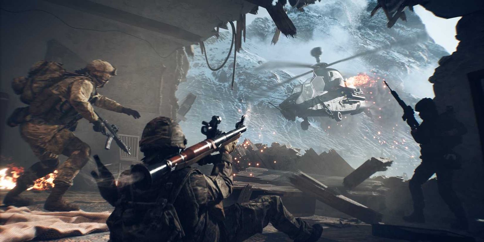 طائرات الهليكوبتر BF6 مقابل RPG