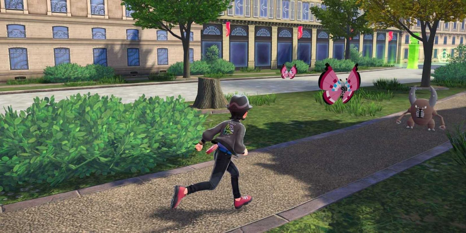 شخصية المدرب تستكشف مدينة Lumiose - Pokemon Legends ZA