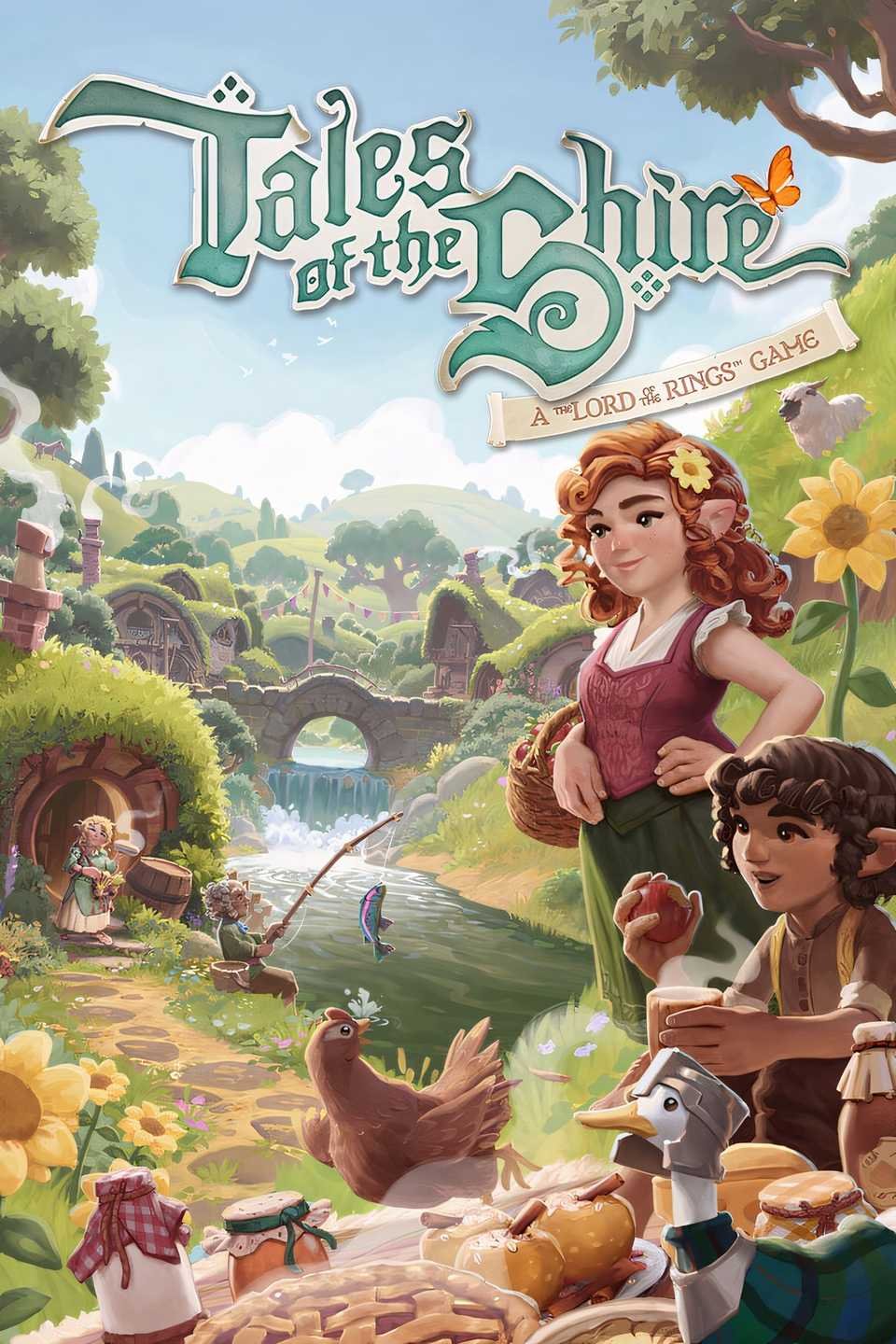 حكايات الشاير: A The Lord of the Rings Game Page Page Cover Art