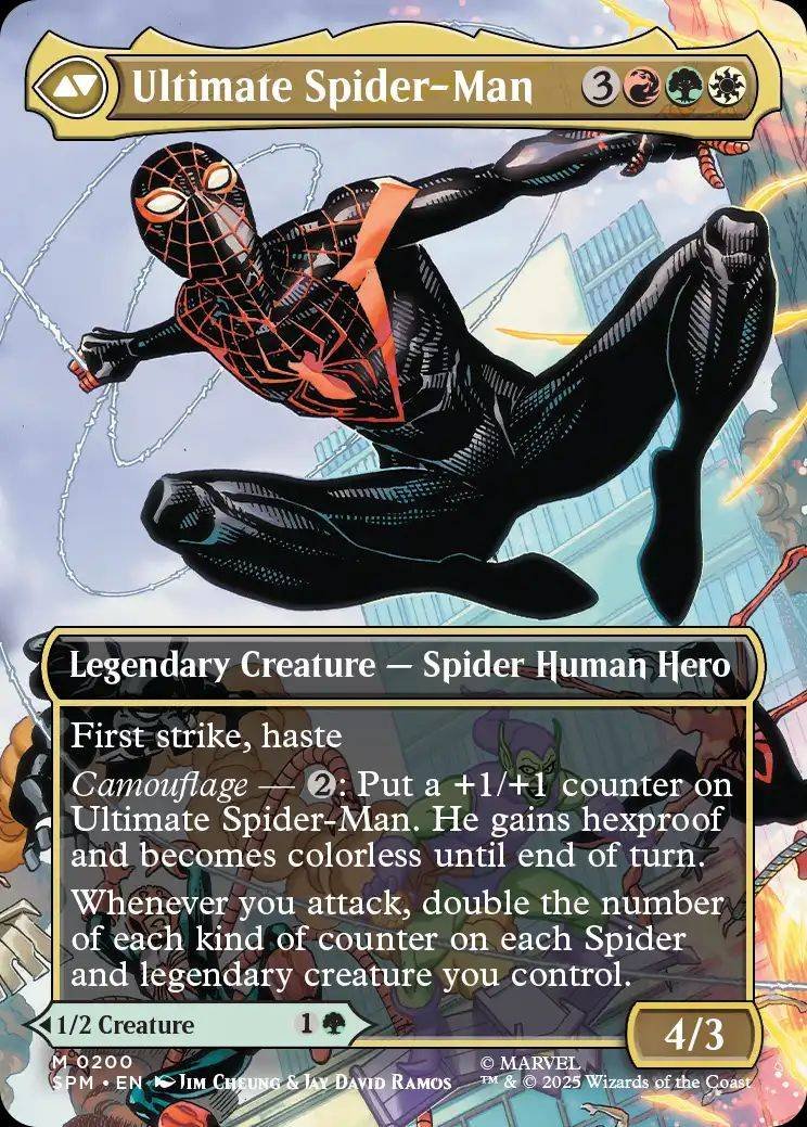 MTG Spiderman Green 7