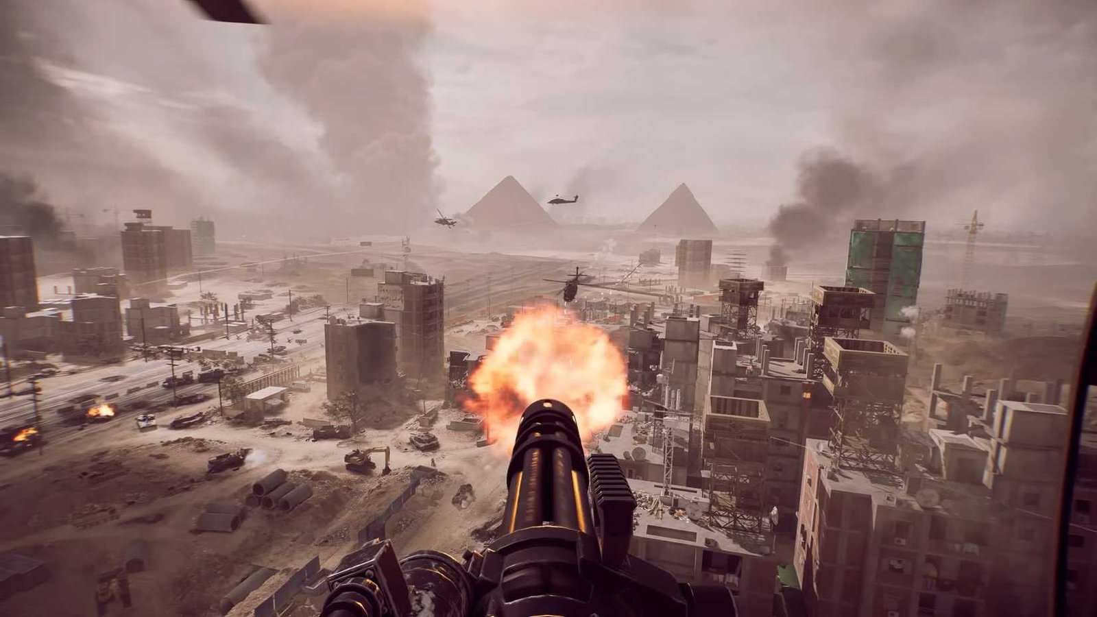 Battlefield 6 Cairo Helicopter