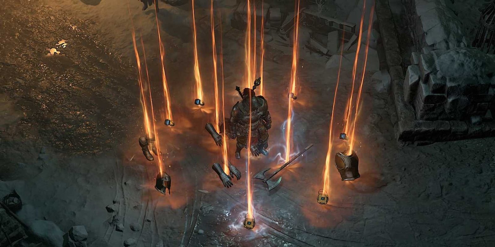 Diablo 4 Dungeon Loot Salvager ميزة