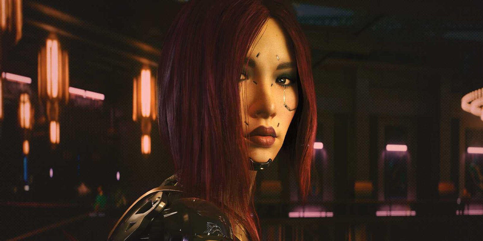 Cyberpunk 2077 Phantom Liberty Songbird Gala dot-up dot halftone خلفية منقوشة